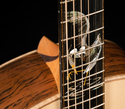 The Lowden Heron fingerboard