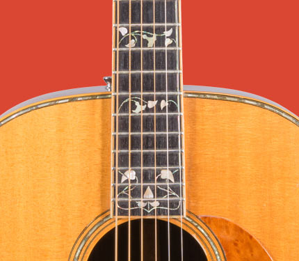 Sifel Morning Glory guitar detail