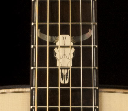 PRS Country Western skull Inlay